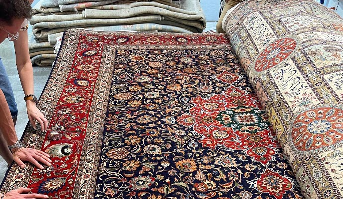 professional rug inspection