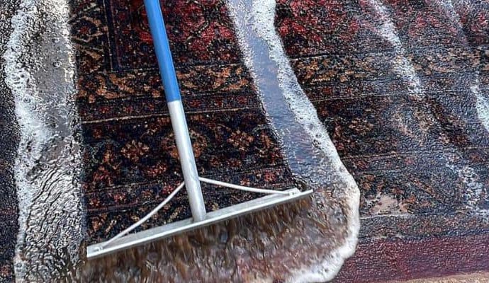 stain on rug